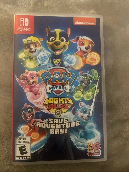 New with Seal Paw Patrol Mighty Pups - Nintendo Switch (Blue, Multicolor)