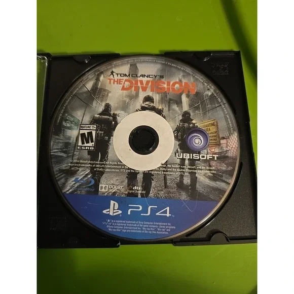 Tom Clancy's The Division (PS4, 2016) Disc Only‎ With Tracking