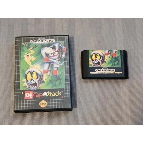 Decapattack (Sega Genesis, 1991) NO MANUAL