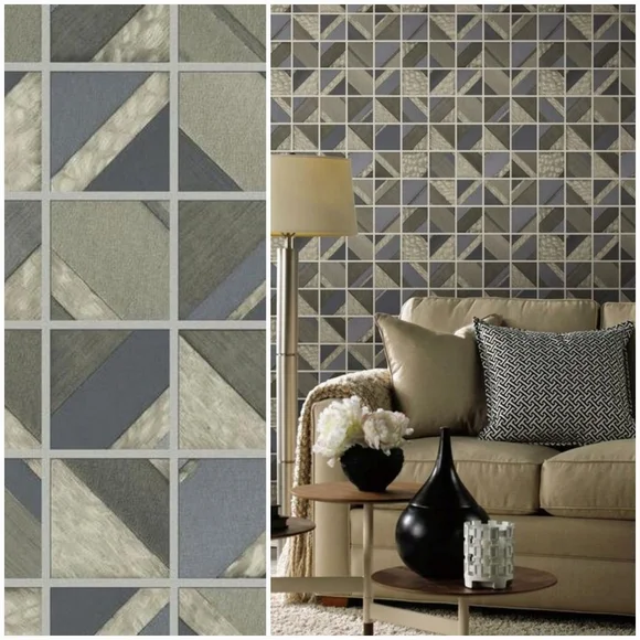 Wallpaper Patchwork Tile