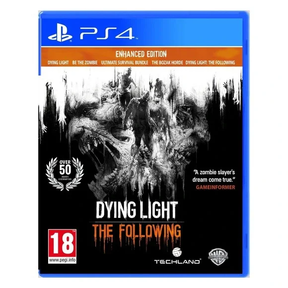 Dying Light: The Following Video‎ Game Enhanced Edition For PlayStation 4 (PS4)