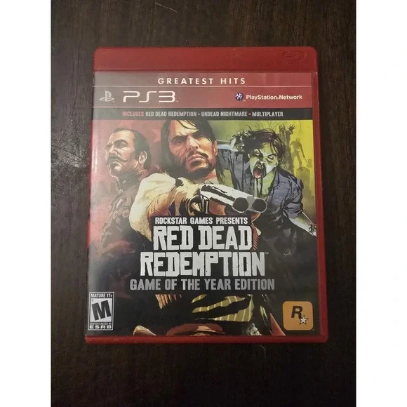 Red Dead Redemption Game Of The‎ Year Edition (Sony PlayStation 3) PS3 TESTED