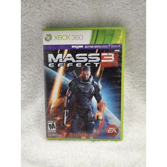 Mass Effect 3 - Microsoft‎ Xbox 360 Game No Manual. Includes Both Discs