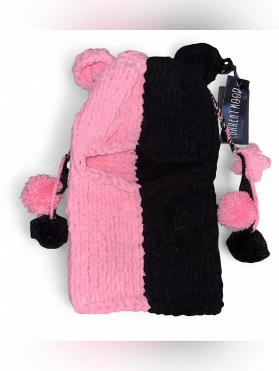 Pink and Black Balaclava