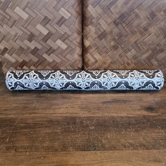 Wall Paper Wall‎ Covering Black & White Geometric Pattern Farmhouse 10+ Yards