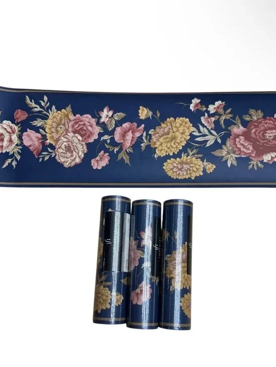 Vintage Wallpaper Border Floral French Cottage Core Chic Imperial 3 Rolls New