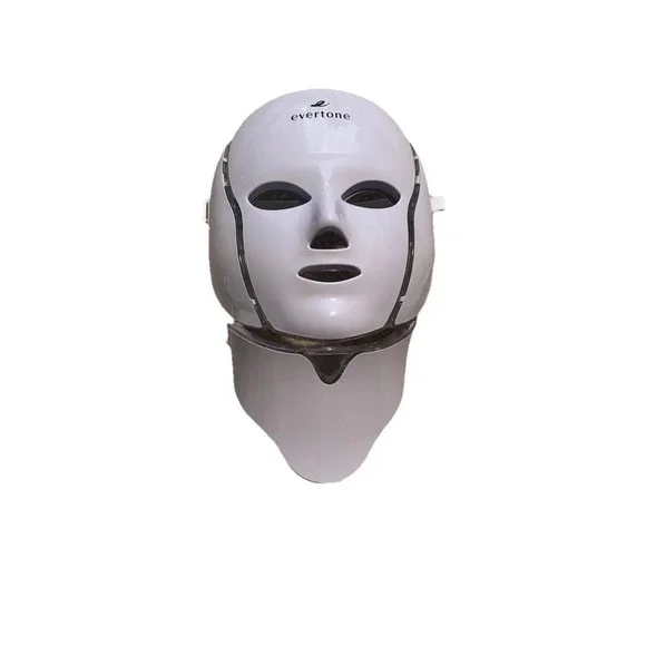 Evertone Omniglow LED Face and Neck LED Microcurrent Mask Red Light Therapy