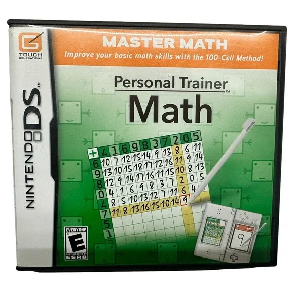 Personal Trainer Math Nintendo DS‎ Video Game