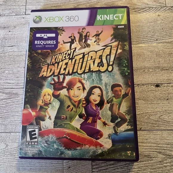 Xbox 360 Kinect Adventures Untested Good
