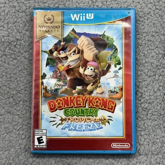 Nintendo Selects Wii U Donkey Kong Country: Tropical Freeze (Wii U, 2016) Game