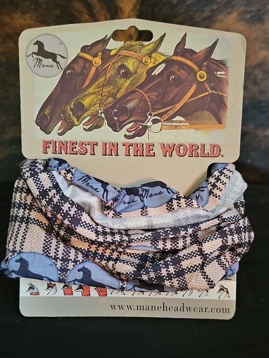 Neck Gaiter - Blue Plaid