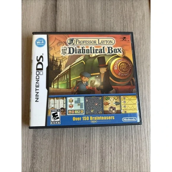 Professor Layton and the Diabolical Box (Nintendo DS) Case Only‎
