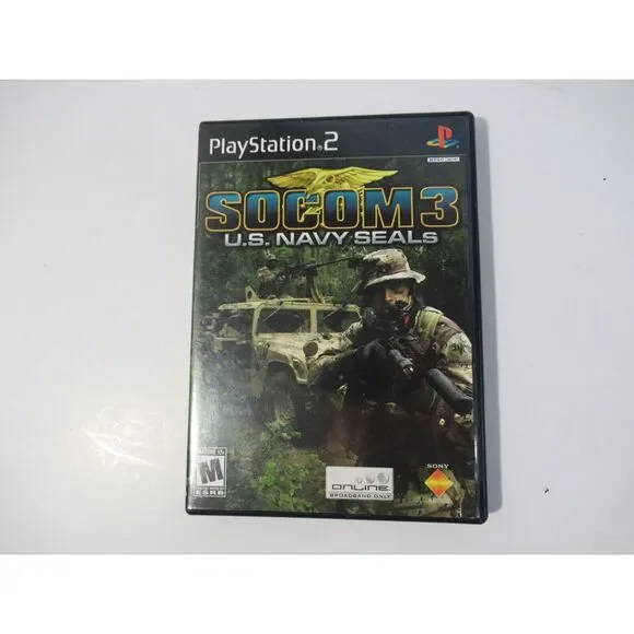 Socom III Us Navy Seals PS2 Playstation 2 Game Complete‎