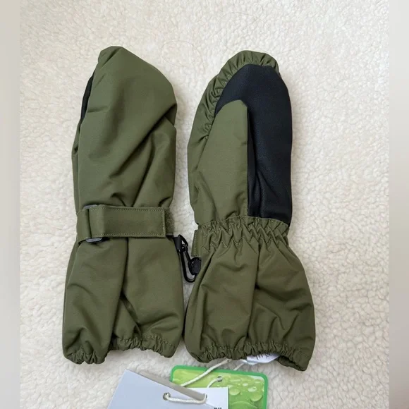 Kid’s wheat MITTENS TECH snow gloves 3-5Y 6-8Y