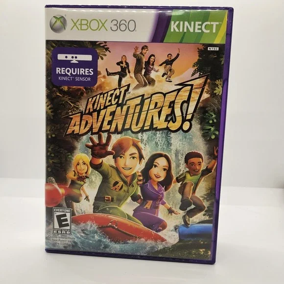 Kinect Adventures! (Xbox 360) Kinect‎ Required Complete CIB