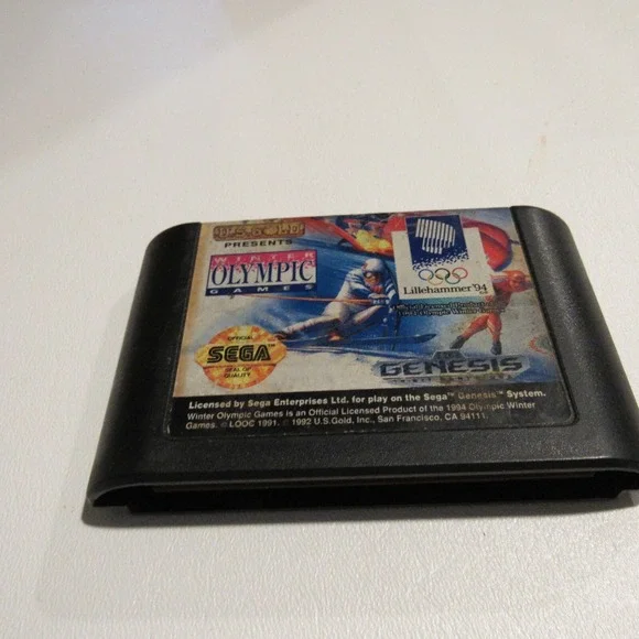 Winter Olympic Games Lillehammer 94 - Sega Genesis -‎ Game Cart Only