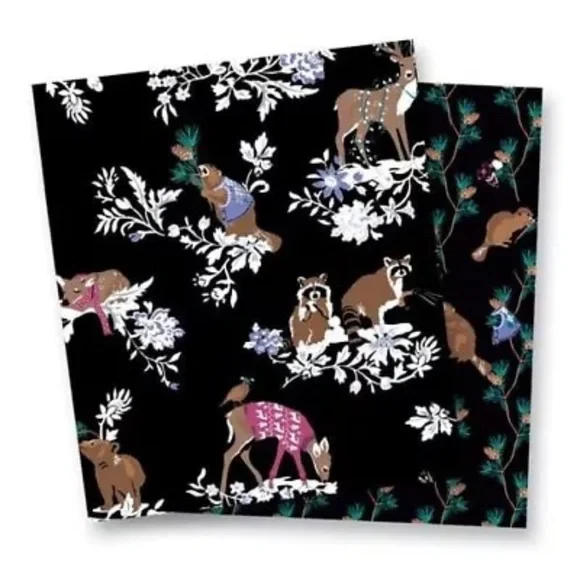 Vera Bradley Adult‎ 100% Cotton Pleated Mask - 2 Pack Merry Mischief.