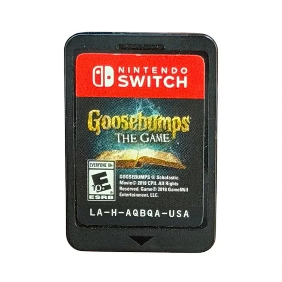 Goosebumps The Game Nintendo Switch Cartridge Only