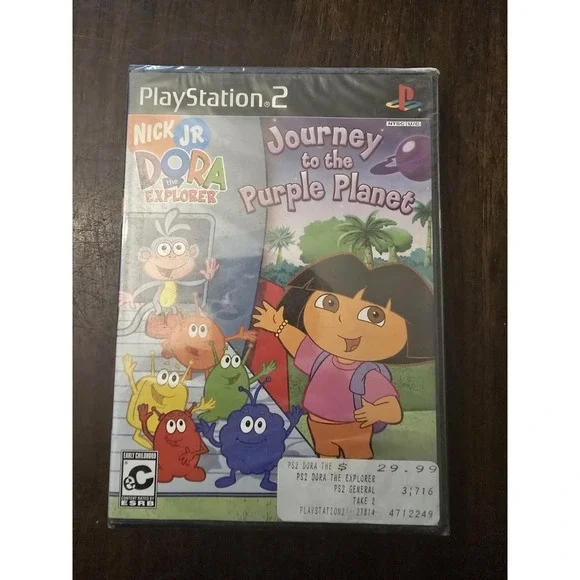 Dora the Explorer: Journey to the Purple‎ Planet (PlayStation 2 PS2) BRAND NEW