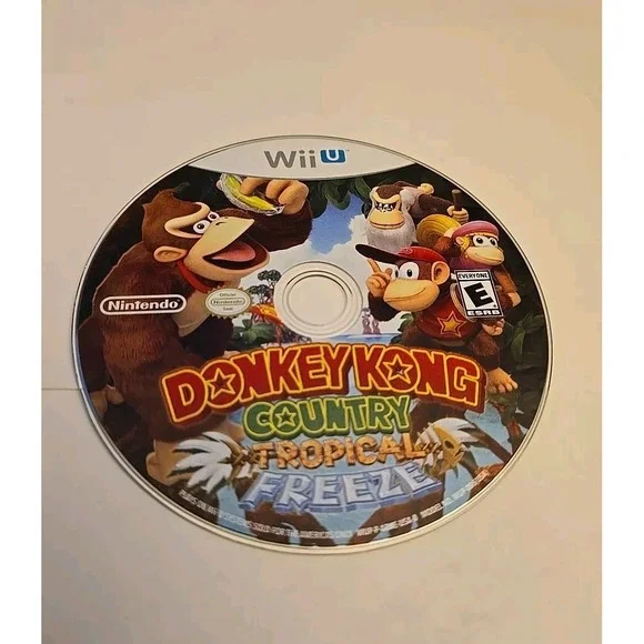 Donkey‎ Kong Country Tropical Freeze Nintendo Wii U Video Game Disc Only