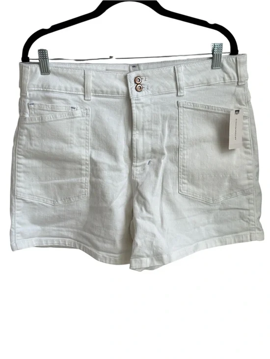 Anthropologie Pilcro The Wanderer White Shorts 32 NWT
