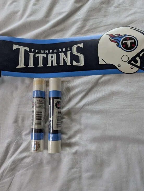 Tennessee Titans Wallpaper Border  Approx 40'. 6.375 Wide.