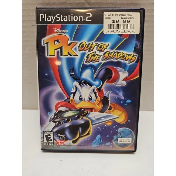 Disney PK Out of the Shadows - Sony PlayStation 2 PS2 - CIB