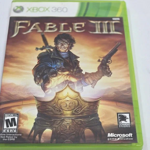 Fable III 3 Microsoft Xbox 360 Game RPG Action Adventure CIB Complete