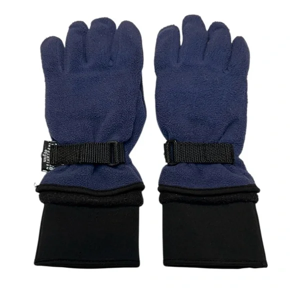 Thinsulate Kids Blue and Black Mittens Waterproof  GUC