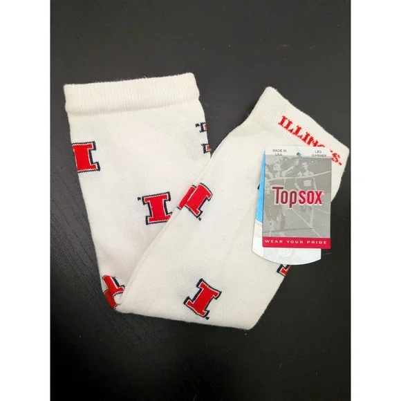 TopSox University Of Illinois Youth‎ Size Leg/Arm Warmers NWT