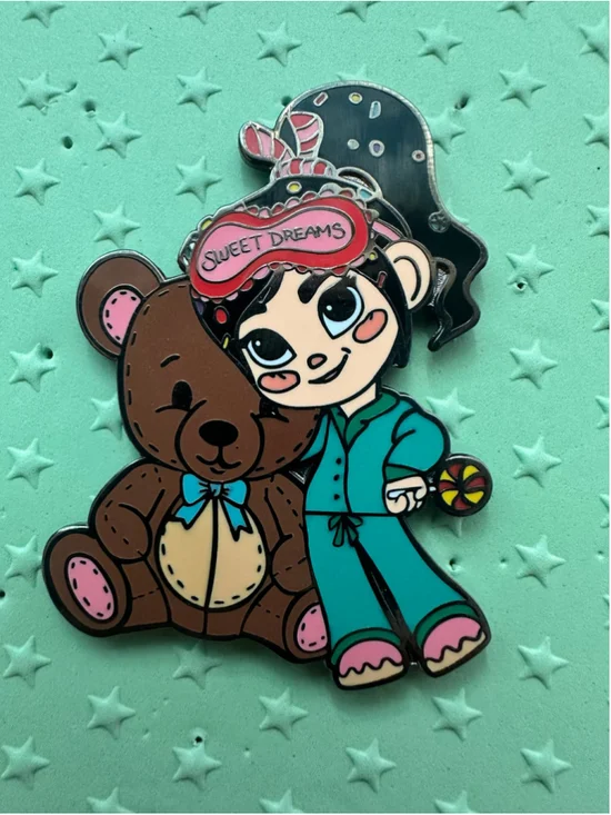 TnT Pin Co. Vanellope Von Schweetz Fantasy Enamel Mystery Pin - Chaser