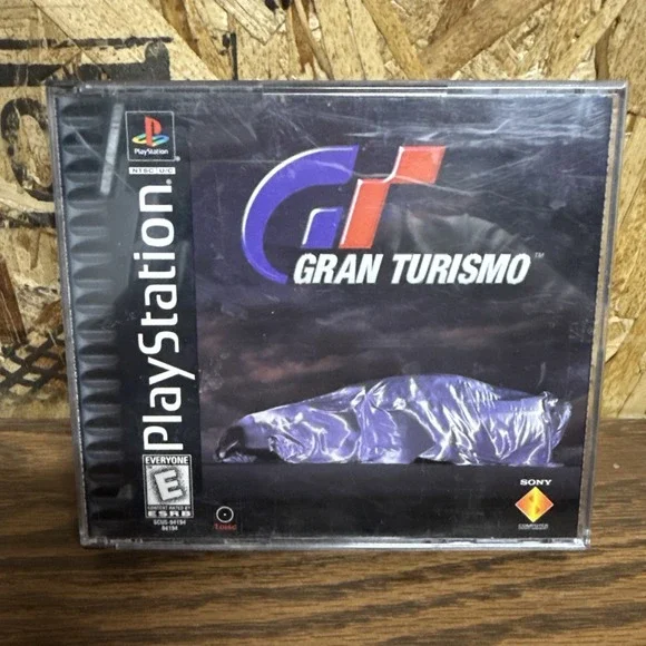 Gran Turismo Sony PlayStation 1 PS1 Black Label Complete CIB Tested Manuals