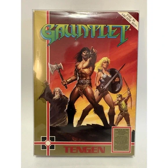 NES Gauntlet CIB Nintendo Tengen Complete