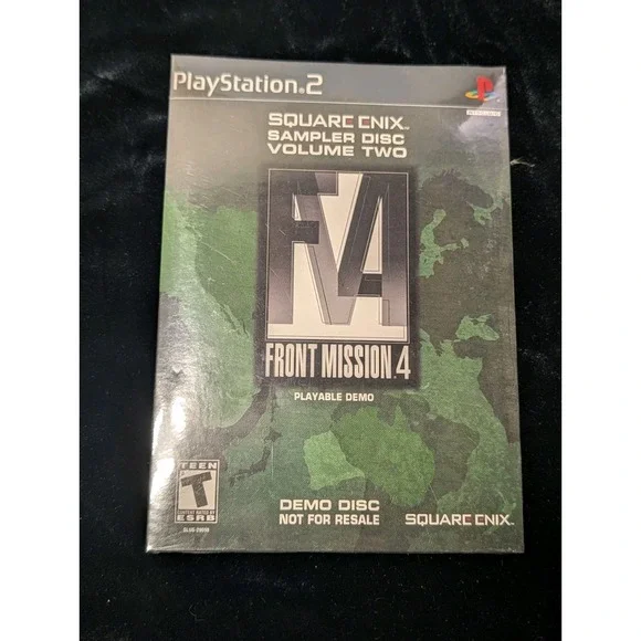 Square Enix Sampler Front Mission 4 Demo Disc‎ PS2 (Playstation 2) NEW | SEALED