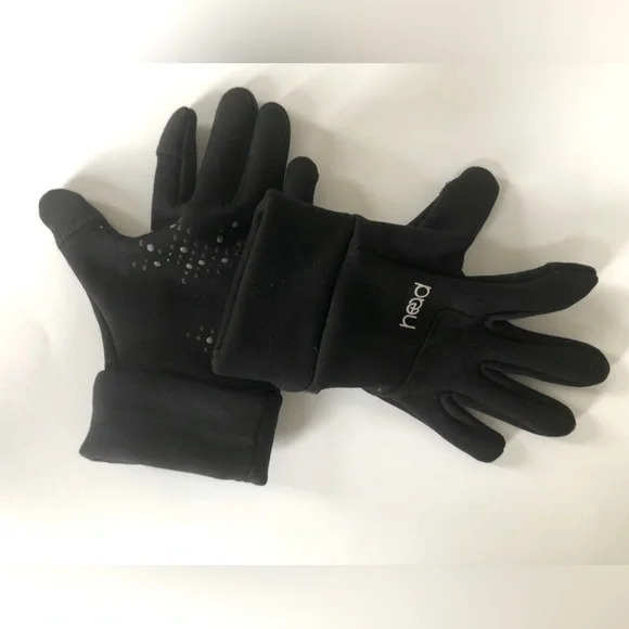 HEAD Touch Screen Sensatec Grip Black Gloves Kid’s Size Medium