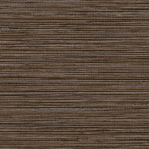 New! Brown Textured Faux Grasscloth Effect Wallpaper Walls Republic SKU R8228