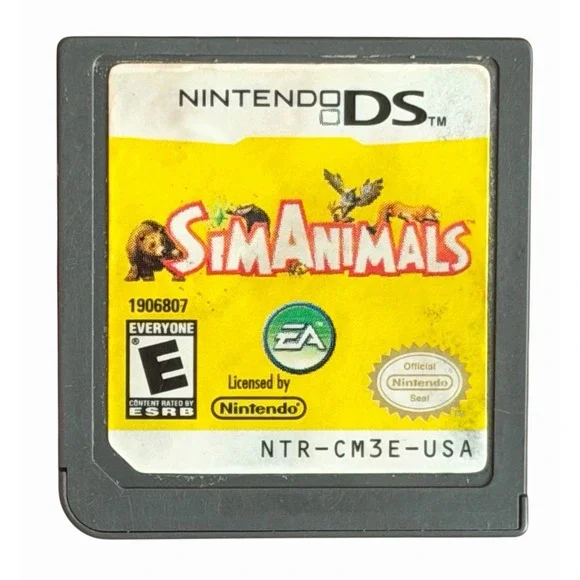 Sim Animals (Nintendo DS) - Cart Only - Tested & Works