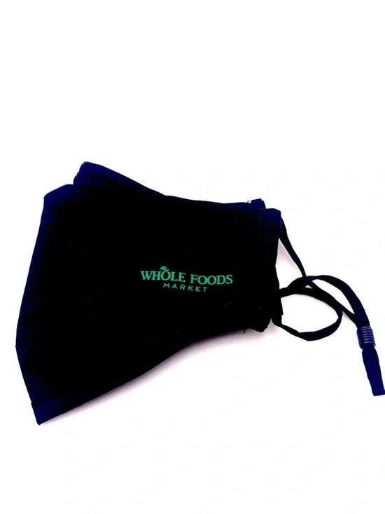 5 Whole Foods Logo Face Mask New