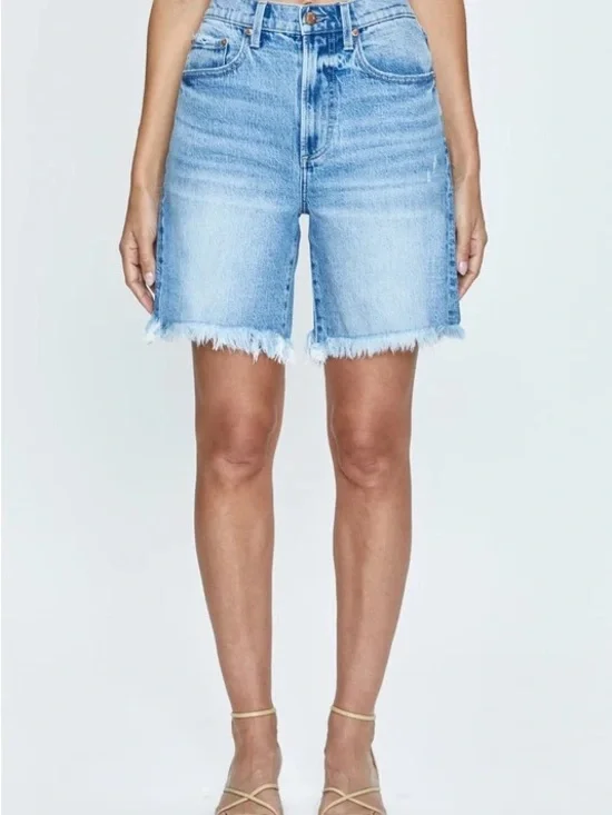 Kaylee Long Cut-Off Shorts-Altitude Vintage