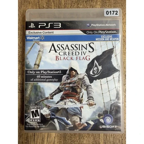 Assassin's Creed IV: Black Flag Sony PlayStation 3 PS3‎