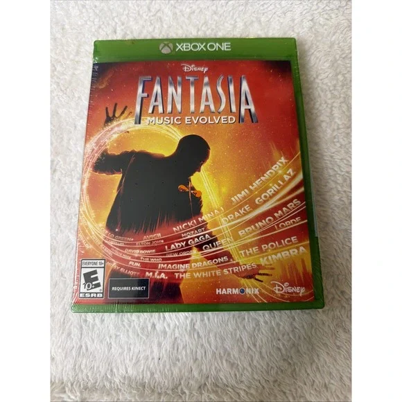 XBOX ONE Fantasia Music Evolved Microsoft 2014 Brand New Sealed NIP Disney