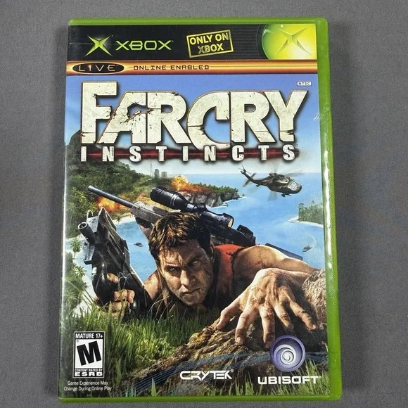 CIB Far Cry: Instincts‎ (Microsoft Xbox, 2005) Complete *TESTED*