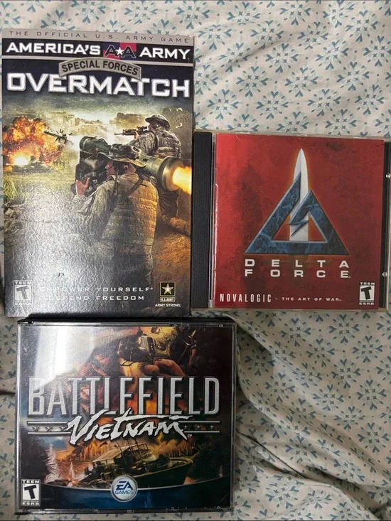 Battlefield Vietnam Delta force America's Army Overmatch Military Shooterlot pc
