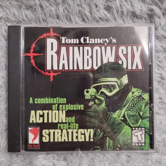 Tom‎ Clancy's Rainbow Six Tom Clancy (PC CD-ROM, 1998)
