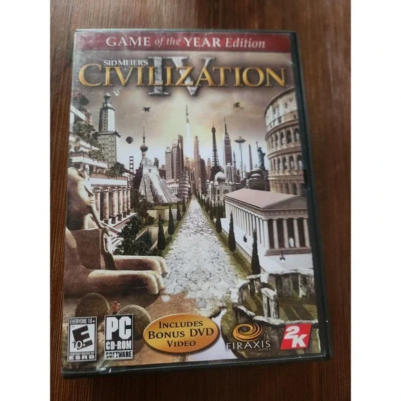 Sid Meier's‎ 4 Civilization Game of the Year Edition PC Game 2006 Complete