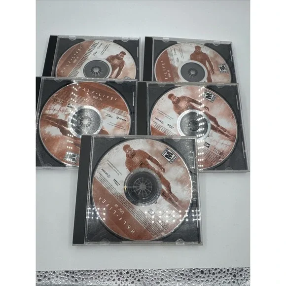 Half-Life 2 PC 2004 Complete 5 Disc Set‎