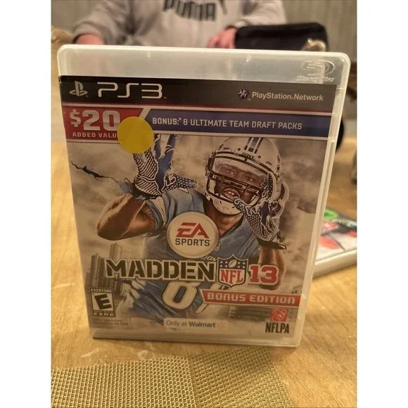 Madden NFL 13 (Sony PlayStation 3, 2012) BONUS EDITION CIB