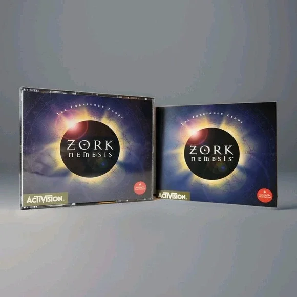 Zork Nemesis: The Forbidden Lands Macintosh 1996 Activision - 3 Discs‎ Macintosh