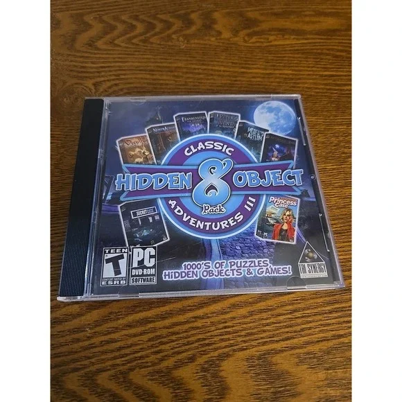 Classic Adventures III Hidden Object 8 Pack PC Game‎