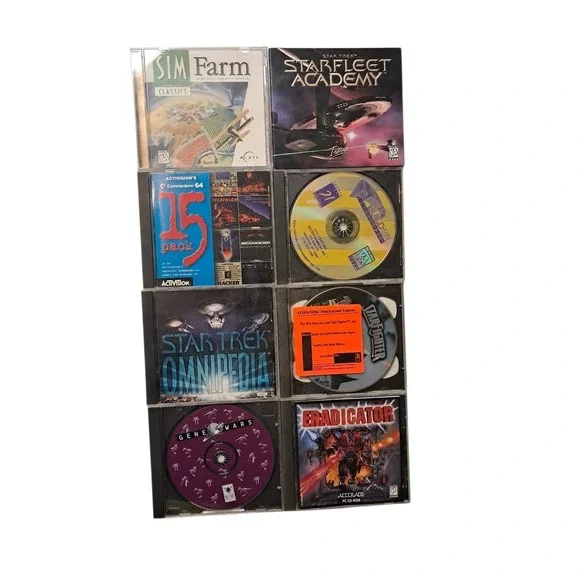 Pc Games‎ Lot Of 8 Games Not TESTED